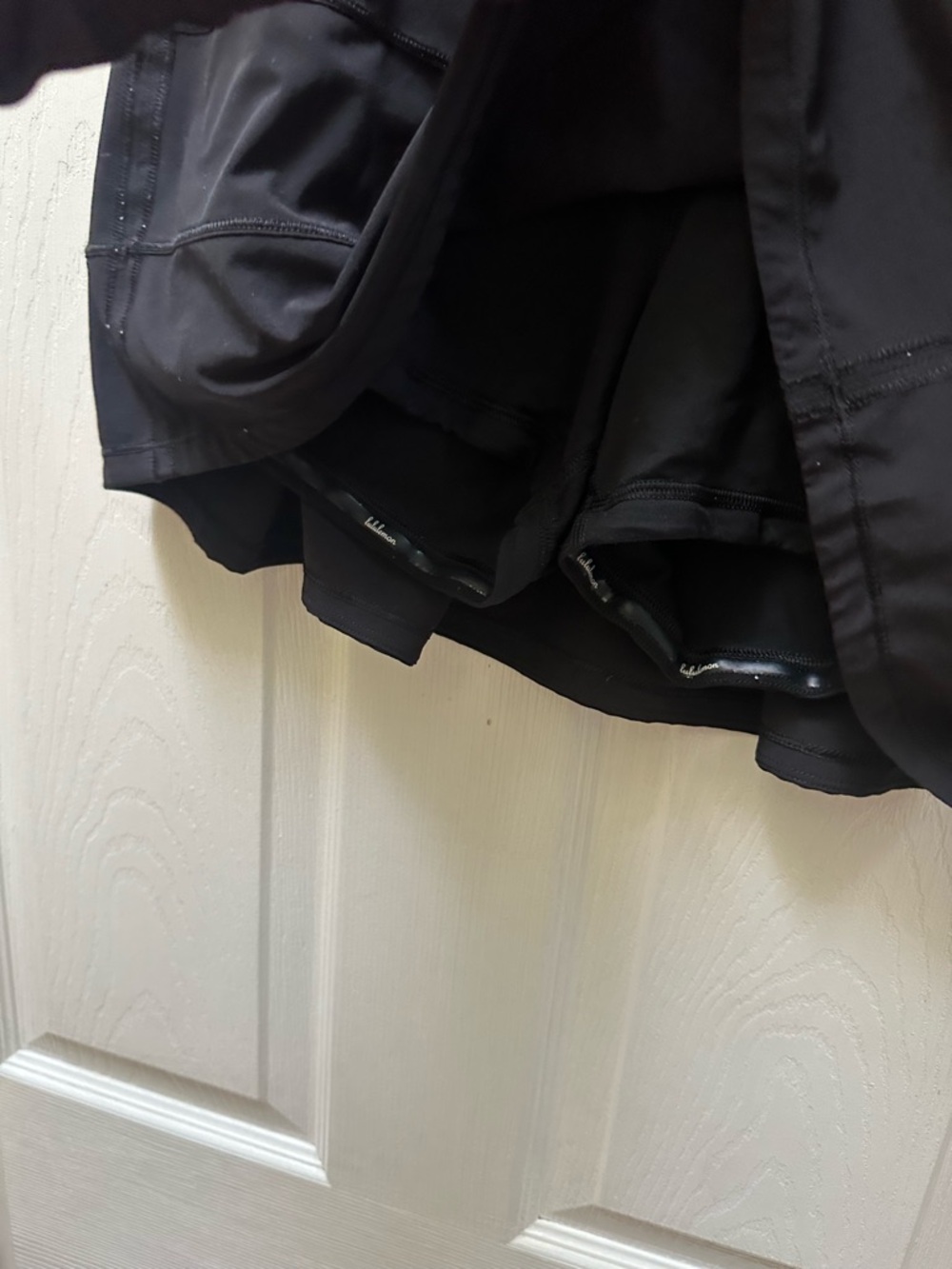 Lululemon Pace Rivale Black Skort skirt Tennis Golf 8 - Picture 7 of 8